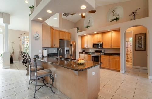 Burnt Store House | Amazing sunsets, Fishing from the dock, Large lanai & Pool - Villa Boa Vista - Roelens Vacations
