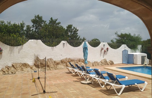 Benimeit Apartment | Amazing Views, 3 Bed Apmt, own Pool with large terrace and garden.
