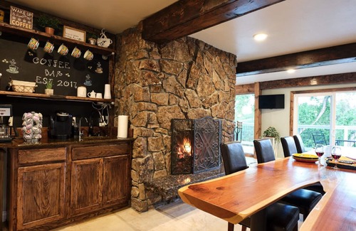 Colorado Springs House | Amazing Views, Amazing Modern Broadmoor Home , with a hot tub and fire pit!