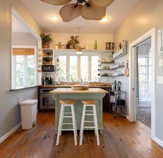 Folly Beach House | Amazing views! Hot tub! 5 beds! Walk to beach!