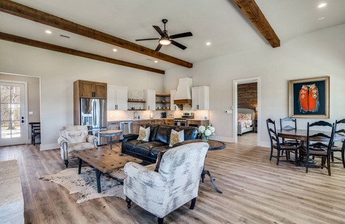 Era Cottage | Amazing views, rocking chairs, relaxing 130 acre gated property, stone cottage.