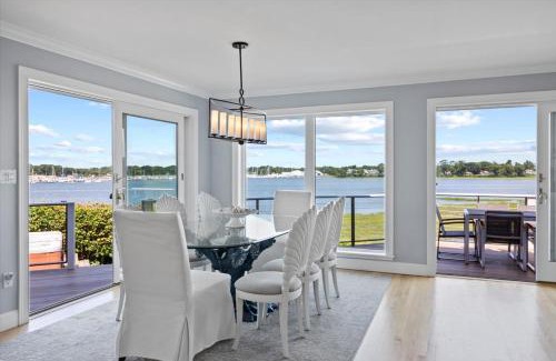 Branford House | Amazing Waterfront Home, Private Beach & Hot Tub Branford