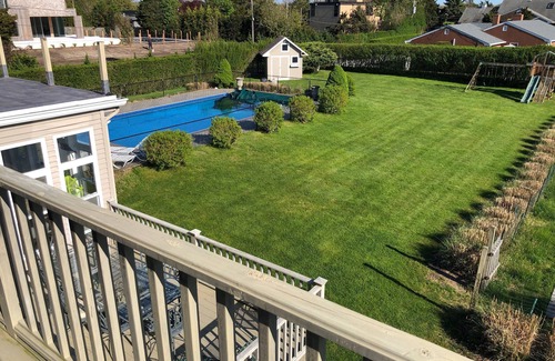Shinnecock Hills House | Amazing waterfront, heated pool, jacuzzi, lg waterside lawn, close to everything