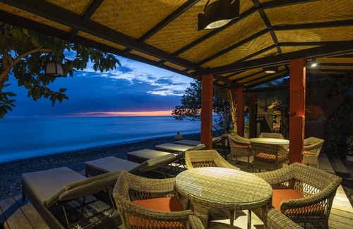 Purwakerti Cabin | AMED Beachfront and Sea View cottage