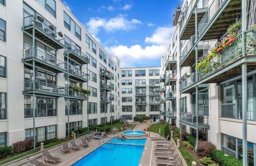 Grand Rapids Apartment | Amenities Galore - Riverfront Loft | Downtown GR