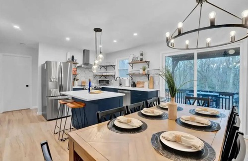 Mount Pocahontas House | Amenities Galore: Pool, Public Lake, Sauna, Hot Tub, Game Room, Playground