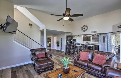 Bullhead City House | Amenity-Packed Home with Hot Tub and River Views!