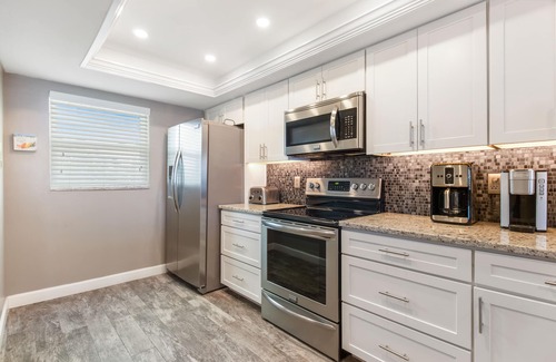 Bradenton Beach Condo | AMI Completely Renovated Sunset Paradise! Direct Beach Front Gulf View Condo#105