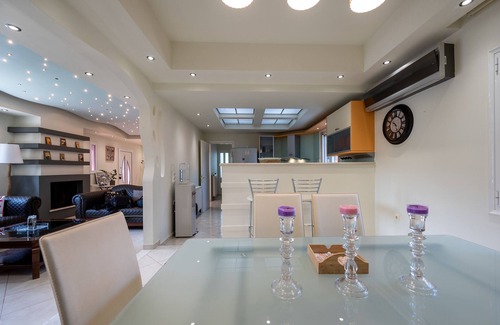 Agios Nikolaos Villa | Amina villa,Private pool,Gym,Agios Nikolaos