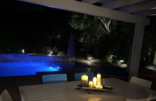 Palm Desert Cottage | AModern clean Classy Casita with pool and heated spa