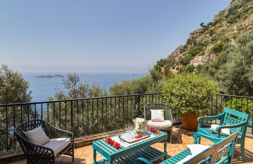 Vico Equense Villa | AMORE RENTALS -Villa Era with Swimming Pool, Sea View, Terraces and Parking