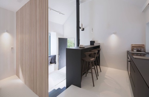 Penicuik House | An architect designed rural retreat near Edinburgh with wood-fired sauna.