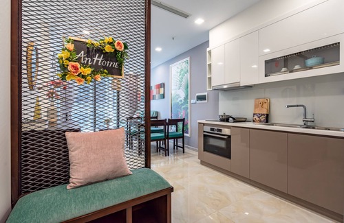 Ben Nghe Apartment | AN HOME offers a home-away-from home, centrally located at Vinhomes Golden River