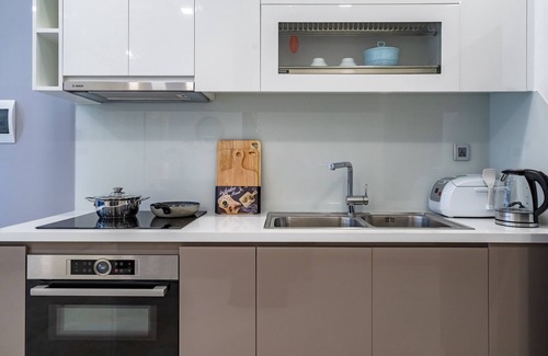 Ben Nghe Apartment | AN HOME offers a home-away-from home, centrally located at Vinhomes Golden River