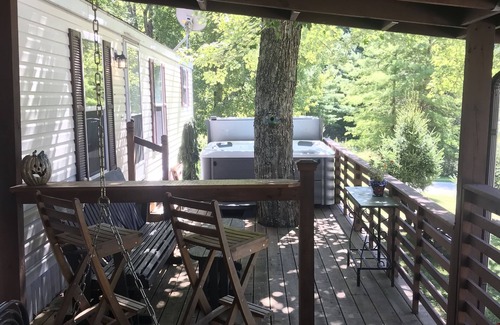 Loudonville House | AN OWL and the MOON. Get-Away in Mohican State Park. Location perfect!