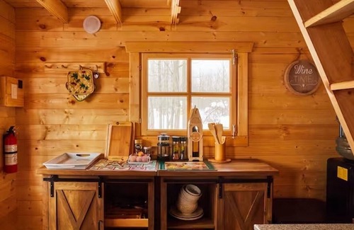 Alexandria Cabin | Anastasia’s Domain 5, Farm stay, off grid cabin in a beautiful forest!