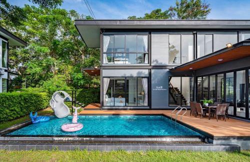 Huai Yai Villa | AnB Loft poolvilla 3BR/3bath close Jomtian beach