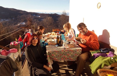 Monasterolo Casotto House | Ancient mountain house in the chestnut woods