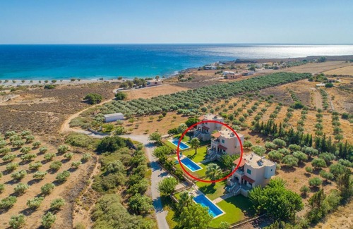 Fragkokastello Villa | Andreas Beach Villa - Two Bedroom Villa, Sleeps 5