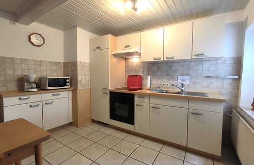 Handewitt Apartment | Andresen: Vacation apartment with gazebo - Ferienwohnung Andresen