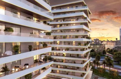 Casablanca Apartment | Anfa Park luxury accommodation with pool view and a balcony