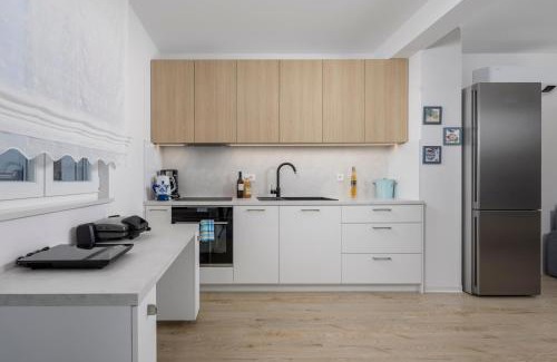 Kolan Apartment | Angelika's white blue holiday home