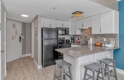 Myrtle Beach Condo | Angled Ocean View Studio with Incredible Views! Palace Resort 1005 - Sleeps 4 guests