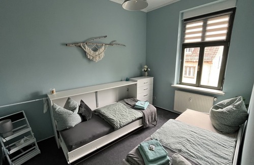 Lubben Apartment | Animal-friendly apartment with a view of the Spree in the middle of the Spreewald.