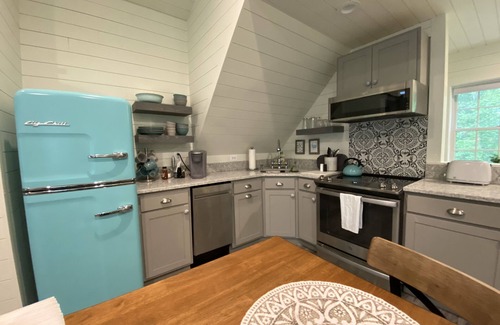 Annapolis Apartment | Annapolis Tree House Apartment- luxury shower, separate space