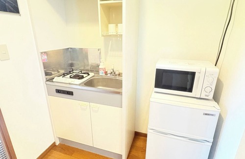 Chikushino Apartment | Annex 307 1 queen bed maximum 2 guests Please read the notes before booking/Chikushino Fukuoka
