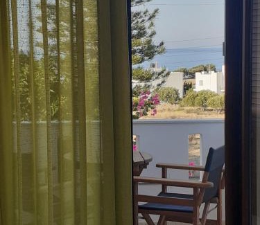 Milatos Beach Apartment | Antigoni Apartments 'Olive Room'