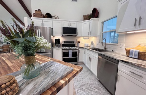 Bokeelia House | Antigua Cay Retreat is a stylish home with pool on deep water canal in Bokeelia