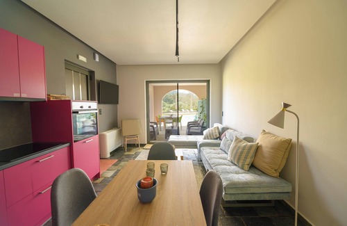 Archea Pissa Villa | Antinea Olympian Villa Pink