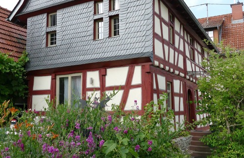 Wiesbaden House | Antique half-timbered gem - in the green belt of Wiesbaden