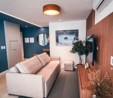 Capao da Canoa Apartment | Apê elegante, terraço Lindo e ótima localização