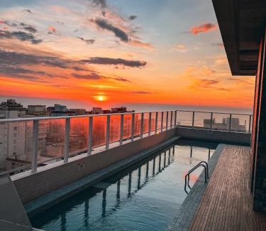 Capao da Canoa Apartment | Apê elegante, terraço Lindo e ótima localização