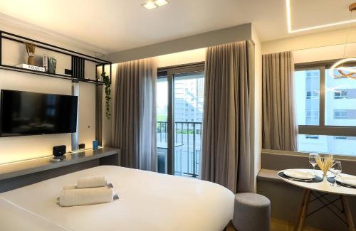 Campo Belo Apartment | Apê moderno, Condomínio Completo, Check-in 24h