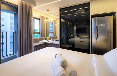 Campo Belo Apartment | Apê moderno, Condomínio Completo, Check-in 24h