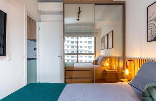 Vila Olimpia Apartment | Apê Moderno na Avenida Santo Amaro