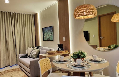 Ponta Verde Apartment | Apê na Pajuçara, AR na Sala, Fitness, Piscina & Kids