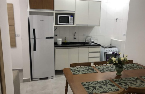 Maranduba Apartment | Ap 102: Walk to Maranduba beach, Ap suite, led TV, barbecue