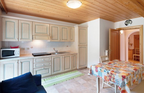 Arabba Apartment | Apartment 'Cesa Portados Gabi 1' with Mountain View, Shared Garden and Wi-Fi