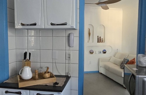 Jardim da Penha Apartment | Ap107 Cozy Space with a Mediterranean Touch