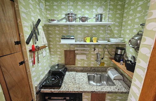 Laranjeiras Apartment | Apartment with beautiful view of Laranjeiras Christ the Redeemer