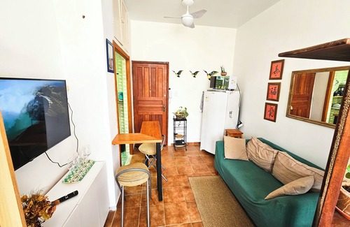 Laranjeiras Apartment | Apartment with beautiful view of Laranjeiras Christ the Redeemer