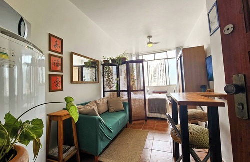Laranjeiras Apartment | Apartment with beautiful view of Laranjeiras Christ the Redeemer