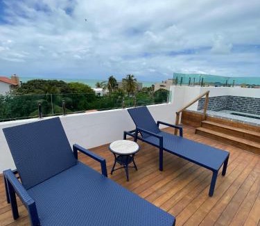 Tamandare Apartment | Apart 101 Marinas Sunset, Praia dos Carneiros - Próximo ao Hotel Marinas