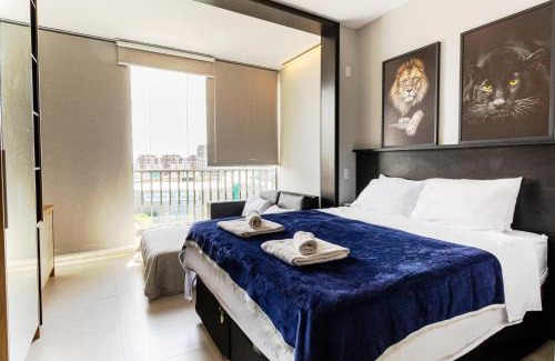 Perdizes Apartment | Apart com vista incrível ao lado do Allianz parque e shopping Bourbon - com estacionamento