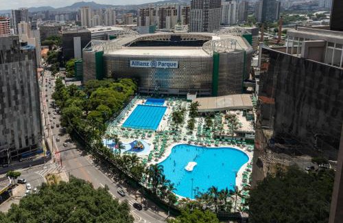 Perdizes Apartment | Apart com vista incrível ao lado do Allianz parque e shopping Bourbon - com estacionamento
