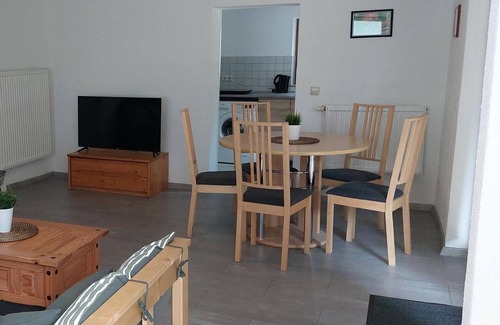 Bad Waldsee Apartment | Apartment 'Ferienwohnung, Offenes' with Private Terrace, Private Garden and Wi-Fi